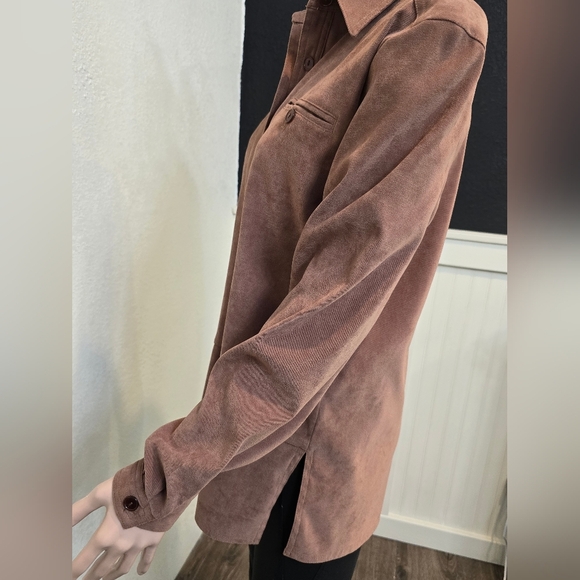 VTG First Option Blown Button Up Long Sleeve Shirt Blouse Women's  Small - Picture 8 of 9